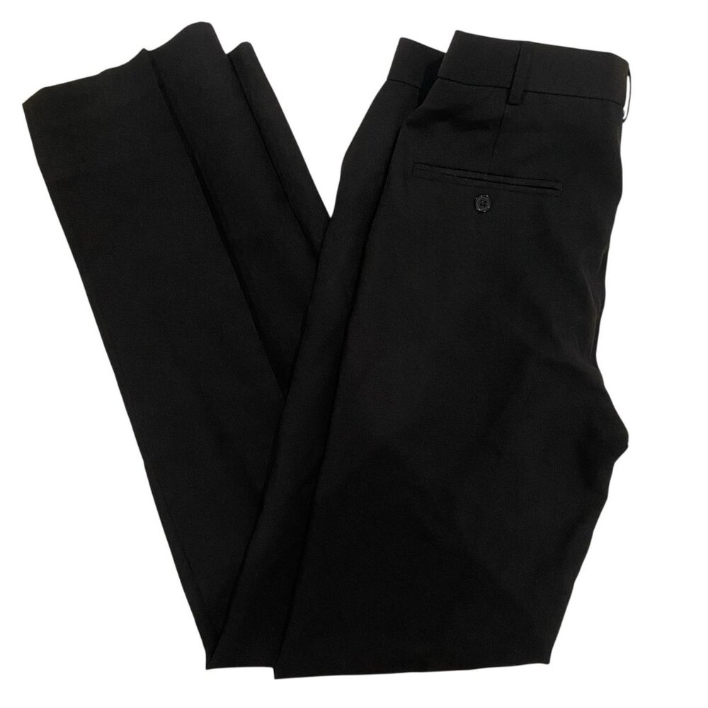 CINTAS Men's Work Dress Hotel Pants Doc & Amelia Black Zipper sz 30 113027-90